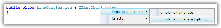 Implement an Interface